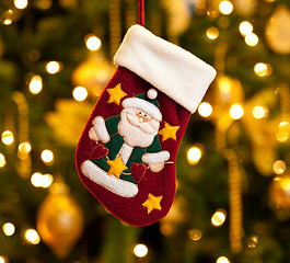 Image showing Child's xmas stocking