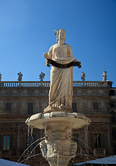 Image showing Statue of Madonna Verona