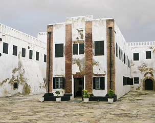 Image showing Interior of Elmina Castle in Ghana