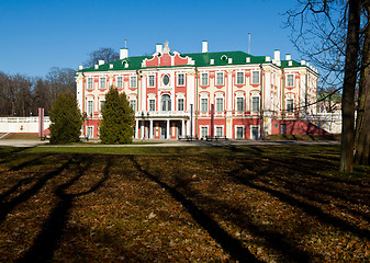 Image showing Kadriorg Palace in Tallinn Estonia