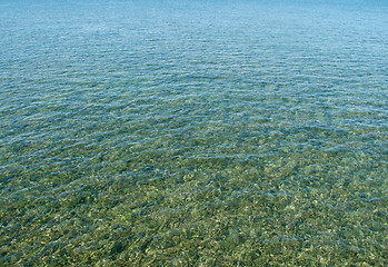 Image showing Beach at Granite Island near Victor Harbor