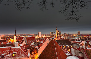 Image showing Old town of Tallinn