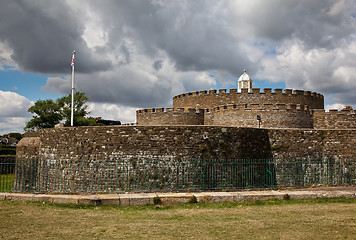 Image showing Walls of Deal Castle 