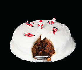 Image showing Traditional Christmas Cake