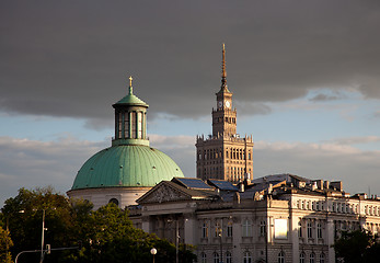 Image showing Warsaw skyline