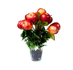 Image showing Apple centerpiece for Christmas