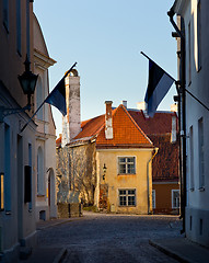 Image showing Old house in Toompea in Tallinn