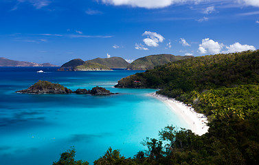 Image showing Trunk Bay on St John