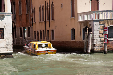 Image showing Ambulance in Venice