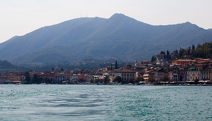 Image showing Entering Salo by boat