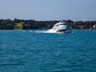 Image showing Hydrafoil on Lake Garda