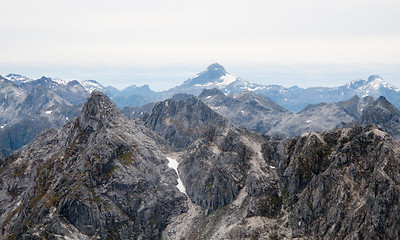 Image showing Mountains near Queenstown in New Zealand