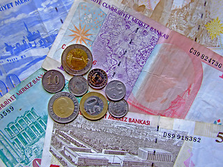 Image showing Turkish money