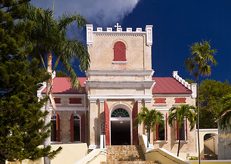 Image showing Lutheran Church in St Thomas