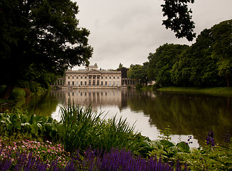 Image showing Royal Palace in Lazienki Park