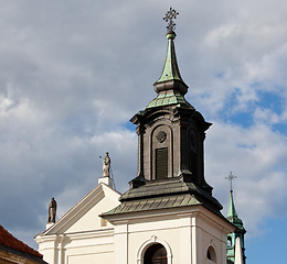 Image showing Church spire Warsaw