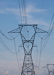 Image showing Electricity Pylons