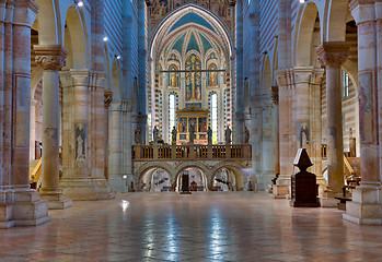 Image showing Interior of San Zeno