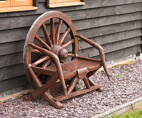 Image showing Rustic Chair