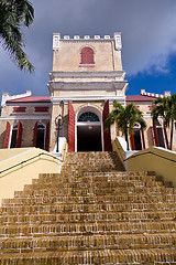 Image showing Lutheran Church in St Thomas