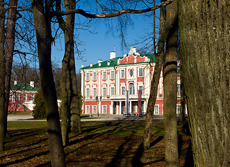 Image showing Kadriorg Palace in Tallinn Estonia