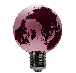 Image showing Red Globe as Bulb