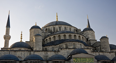 Image showing Blue Mosque Domes