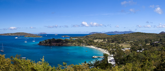 Image showing Caneel Bay on St John