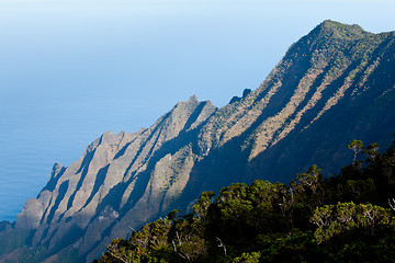 Image showing Overview of Na Pali Coast