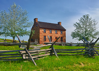 Image showing Old Stone House Manassas Battlefield