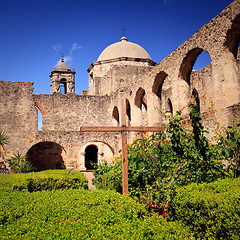 Image showing San Antonio Mission San Juan in Texas