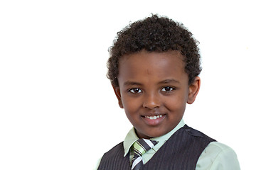 Image showing Smiling Ethiopian boy