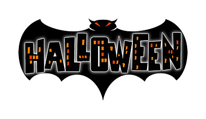 Image showing Halloween Bat