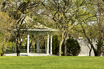 Image showing Gazebo in the park