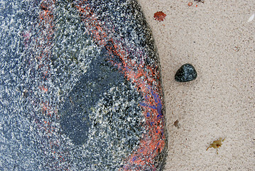 Image showing Beach stones 