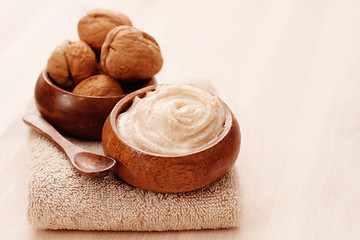 Image showing walnut body scrub