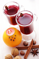 Image showing hot wine