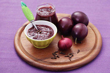 Image showing plum chutney