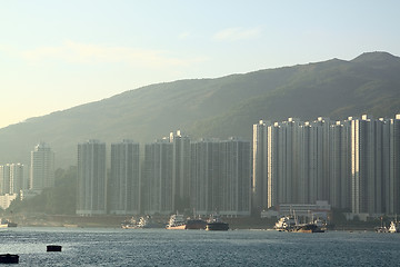 Image showing city in mist