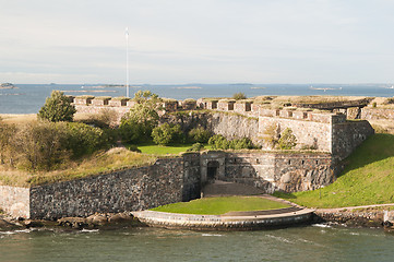 Image showing Suomenlinna fortress in Helsinki, Finland