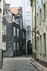 Image showing Street of Old Riga