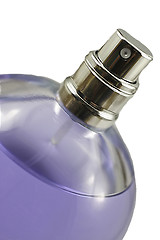 Image showing Spirits in a transparent bottle