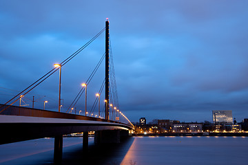 Image showing Oberkasseler bridge