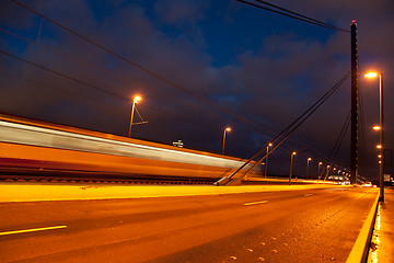 Image showing Oberkasseler bridge