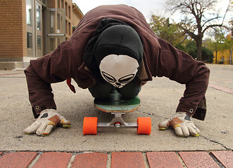 Image showing devil skater