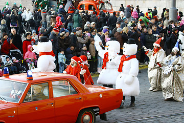 Image showing Traditional Christmas Street opening in Helsinki 