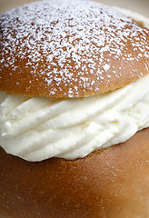 Image showing Cream bun (semla) 