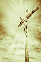 Image showing the crucifixion