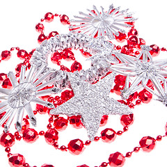 Image showing christmas decoration set