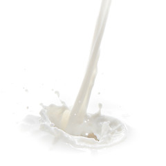 Image showing milk splash